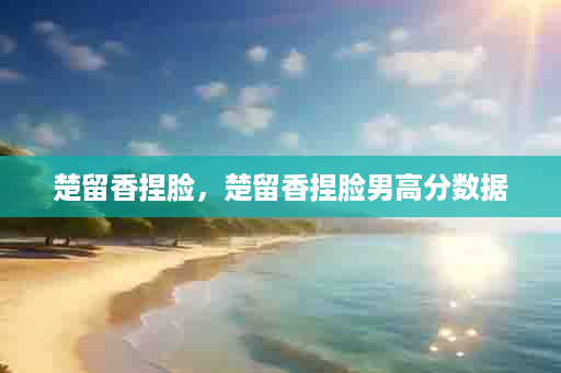 楚留香捏脸，楚留香捏脸男高分数据