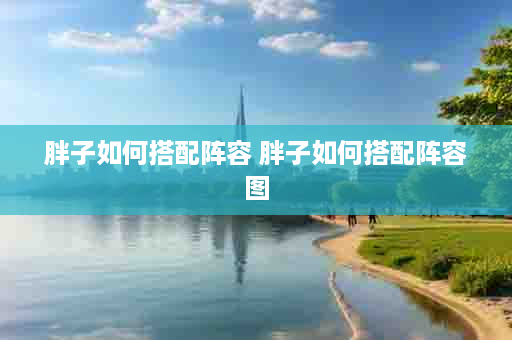 胖子如何搭配阵容 胖子如何搭配阵容图
