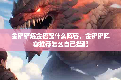 金铲铲炼金搭配什么阵容，金铲铲阵容推荐怎么自己搭配