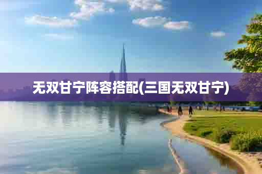 无双甘宁阵容搭配(三国无双甘宁)