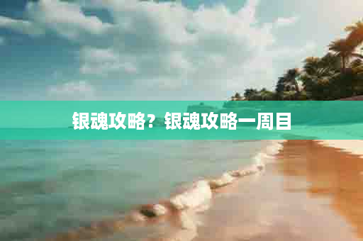 银魂攻略？银魂攻略一周目