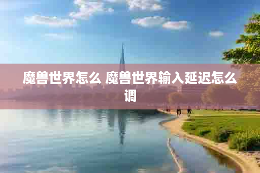 魔兽世界怎么 魔兽世界输入延迟怎么调