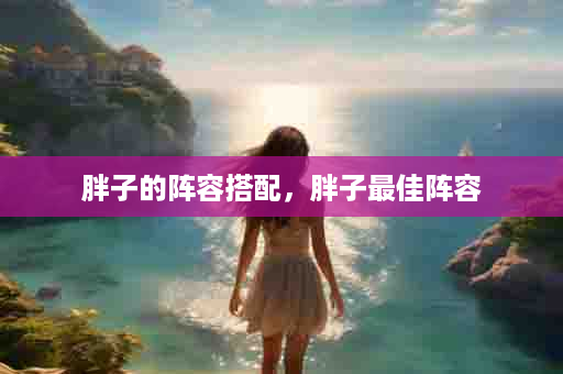 胖子的阵容搭配，胖子最佳阵容