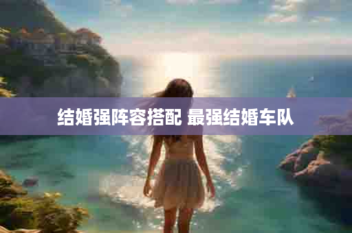 结婚强阵容搭配 最强结婚车队