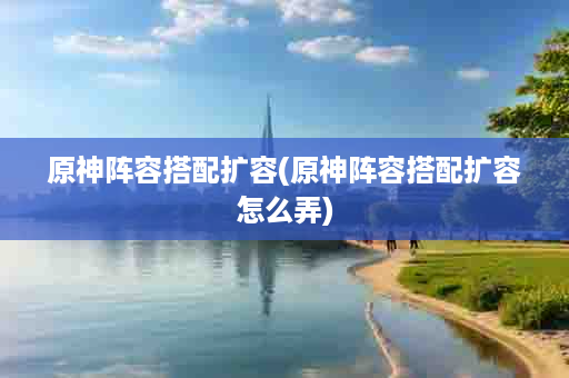 原神阵容搭配扩容(原神阵容搭配扩容怎么弄)