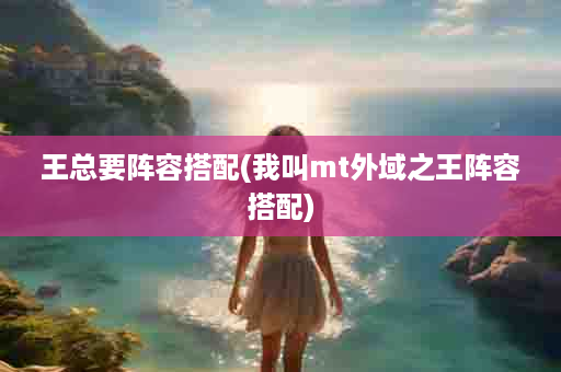 王总要阵容搭配(我叫mt外域之王阵容搭配)