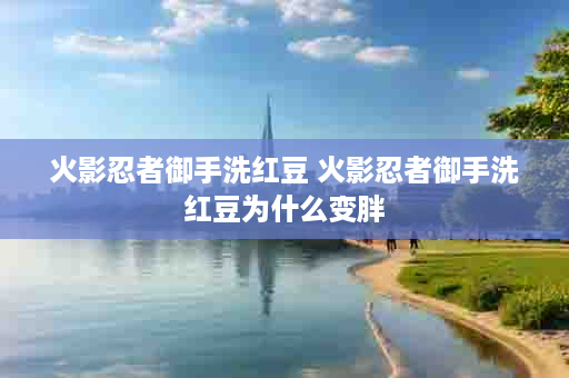 火影忍者御手洗红豆 火影忍者御手洗红豆为什么变胖
