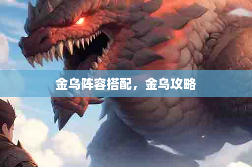金乌阵容搭配，金乌攻略