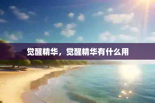 觉醒精华，觉醒精华有什么用