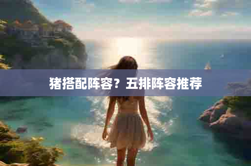 猪搭配阵容？五排阵容推荐