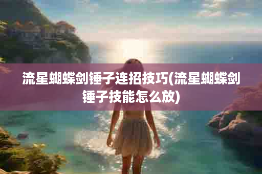 流星蝴蝶剑锤子连招技巧(流星蝴蝶剑锤子技能怎么放)