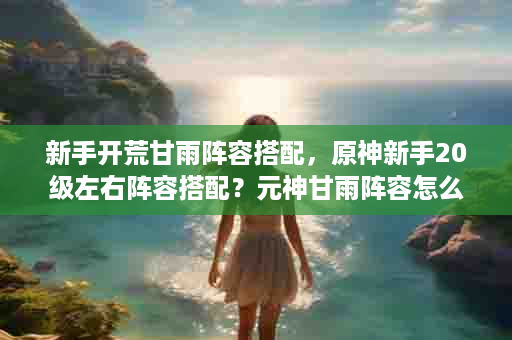 新手开荒甘雨阵容搭配，原神新手20级左右阵容搭配？元神甘雨阵容怎么搭配