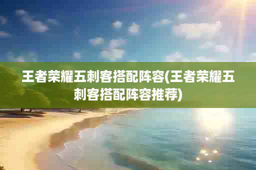 王者荣耀五刺客搭配阵容(王者荣耀五刺客搭配阵容推荐)
