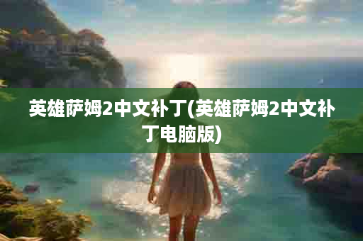 英雄萨姆2中文补丁(英雄萨姆2中文补丁电脑版)