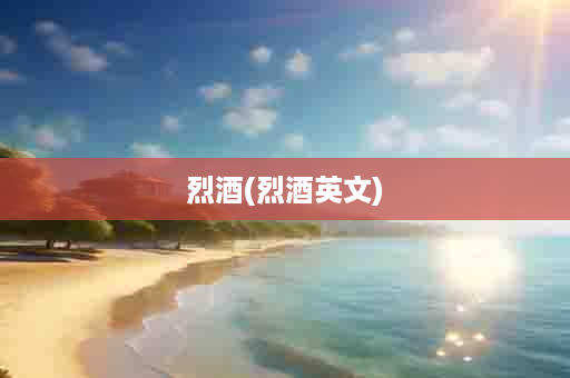 烈酒(烈酒英文)