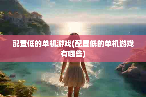 配置低的单机游戏(配置低的单机游戏有哪些)