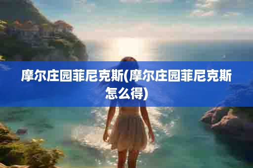 摩尔庄园菲尼克斯(摩尔庄园菲尼克斯怎么得)