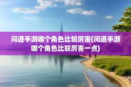 问道手游哪个角色比较厉害(问道手游哪个角色比较厉害一点)