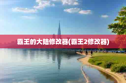 霸王的大陆修改器(霸王2修改器)