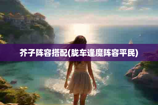 芥子阵容搭配(胧车逢魔阵容平民)
