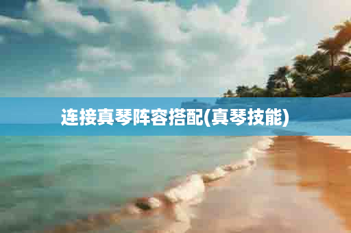 连接真琴阵容搭配(真琴技能)