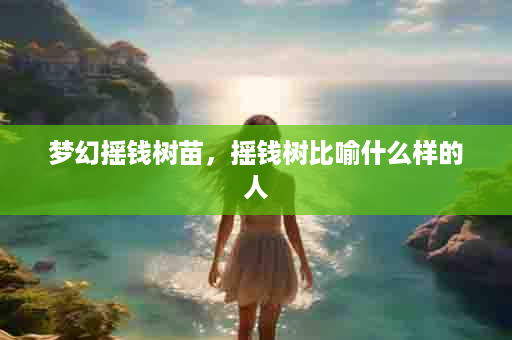 梦幻摇钱树苗，摇钱树比喻什么样的人