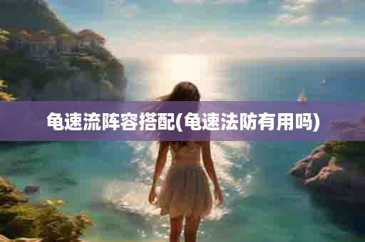 龟速流阵容搭配(龟速法防有用吗)