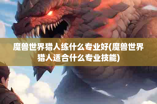 魔兽世界猎人练什么专业好(魔兽世界猎人适合什么专业技能)