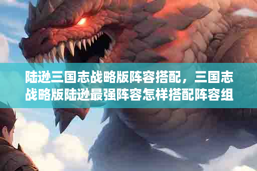 陆逊三国志战略版阵容搭配，三国志战略版陆逊最强阵容怎样搭配阵容组合