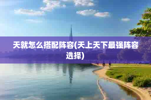 天就怎么搭配阵容(天上天下最强阵容选择)