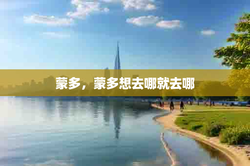蒙多，蒙多想去哪就去哪