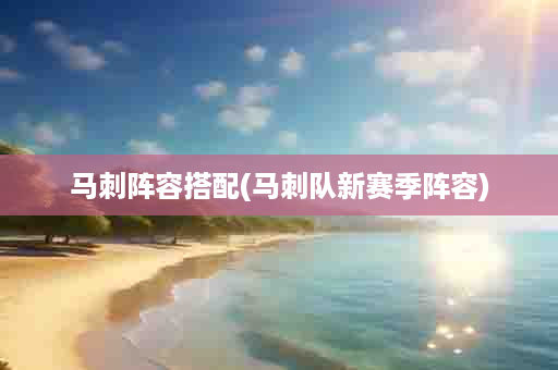 马刺阵容搭配(马刺队新赛季阵容)